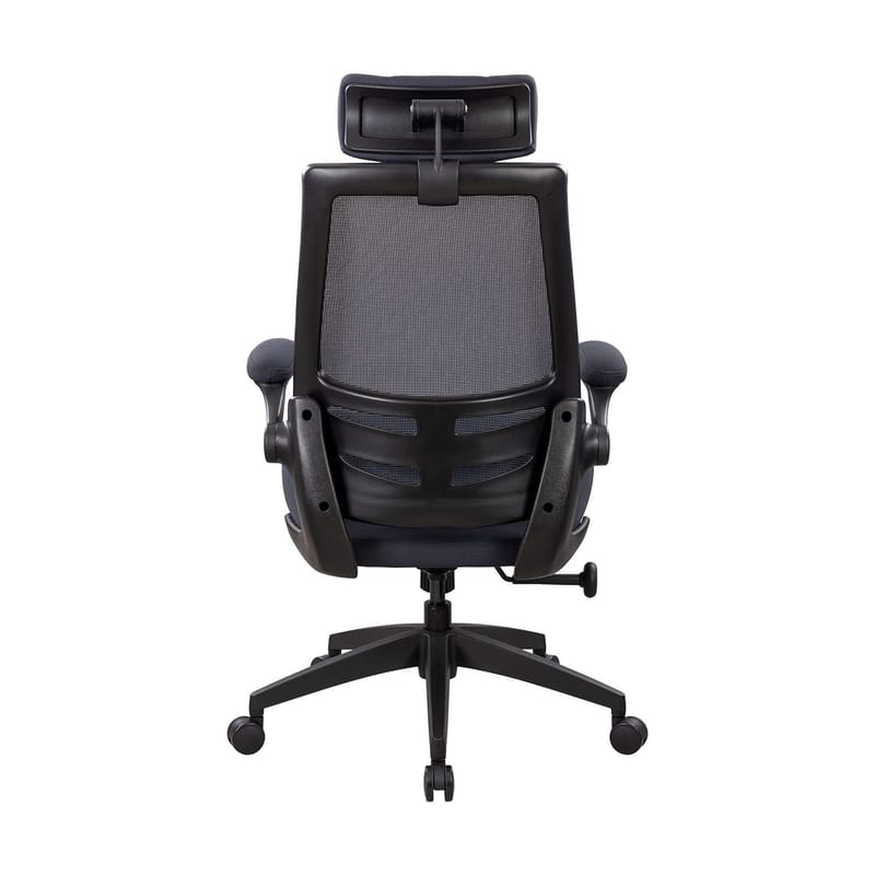 Kontorstol HOME4YOU Danica Mørkegrå/svart - Mørkegrå / svart - Møbler - Stoler & lenestoler - Kontorstol & skrivebordsstol