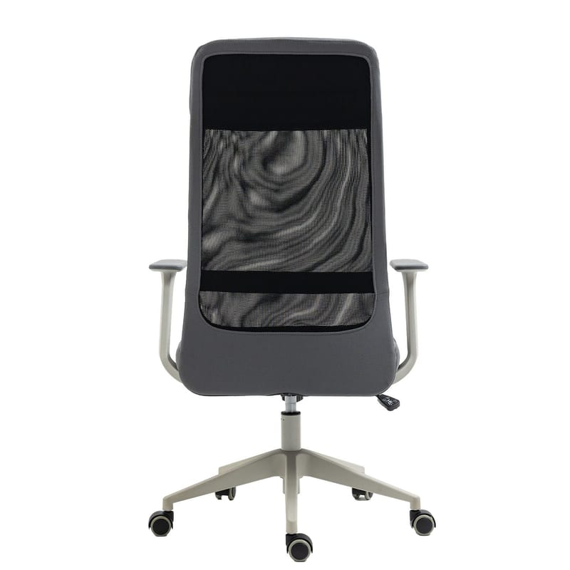 Kontorstol HOME4YOU Elmer Grå / Svart - Grå / svart - Møbler - Stoler & lenestoler - Kontorstol & skrivebordsstol