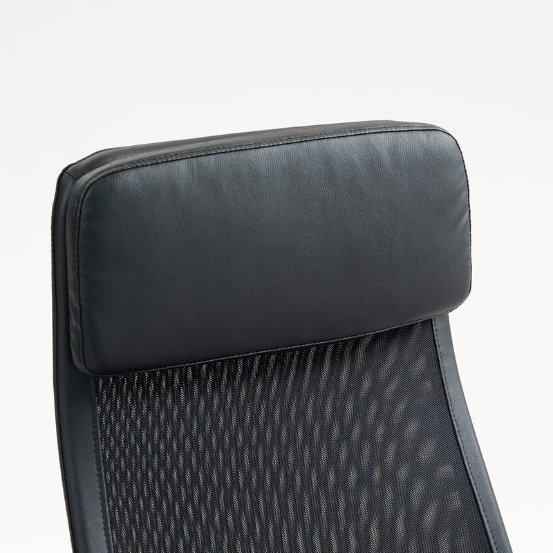 Kontorstol HOME4YOU Elmer Svart - Svart - Møbler - Stoler & lenestoler - Kontorstol & skrivebordsstol