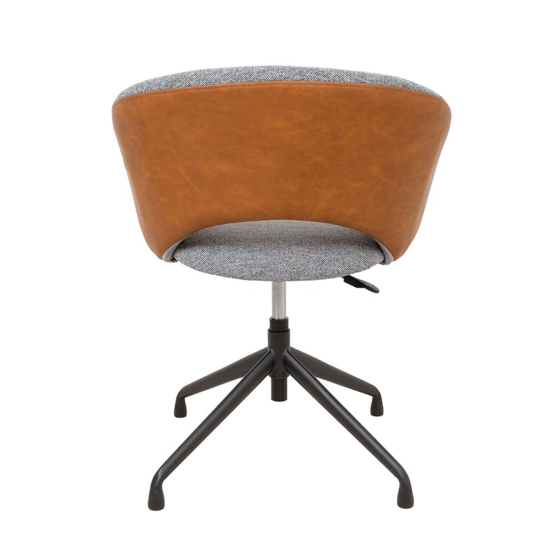 Kontorstol HOME4YOU Karina Uten hjul, beige/lysebrun - beige/lysebrun - Møbler - Stoler & lenestoler - Kontorstol & skrivebordsstol