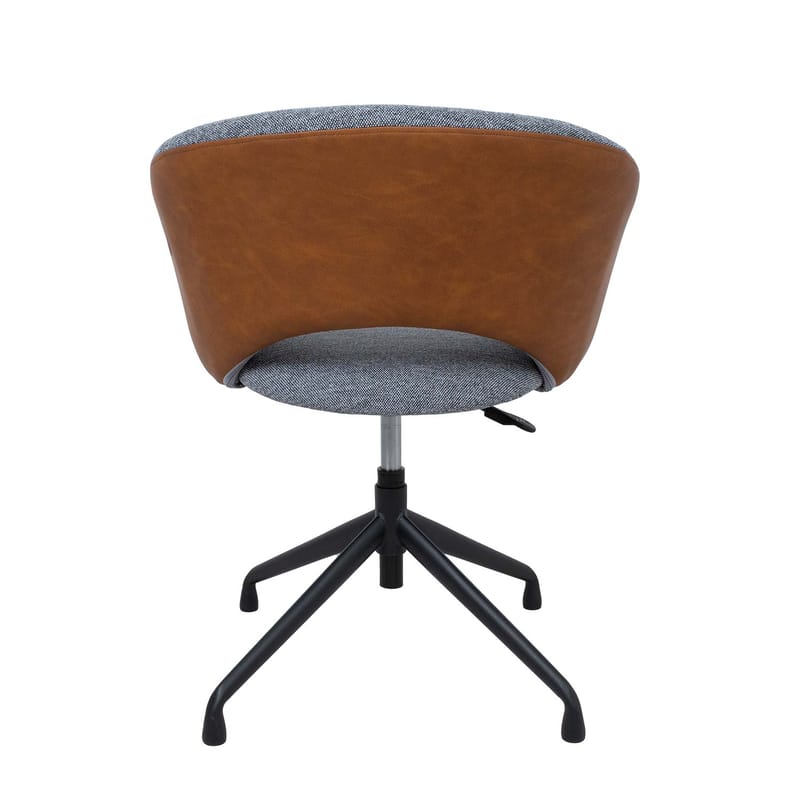 Kontorstol HOME4YOU Karina Uten hjul, grå/lysebrun - grå/lys brun - Møbler - Stoler & lenestoler - Kontorstol & skrivebordsstol