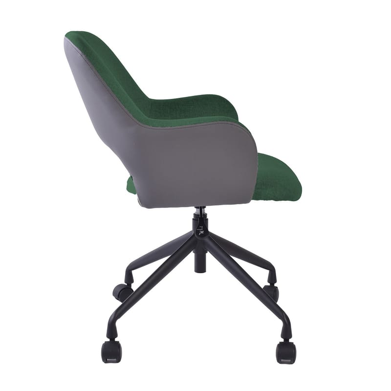Kontorstol HOME4YOU Keno Uten hjul, grønn/grå - grønn/grå - Møbler - Stoler & lenestoler - Kontorstol & skrivebordsstol