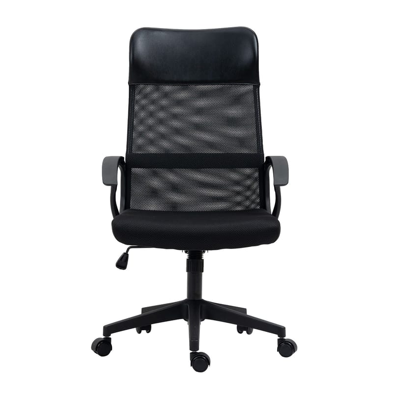 Kontorstol HOME4YOU Linus Svart - Svart - Møbler - Stoler & lenestoler - Kontorstol & skrivebordsstol