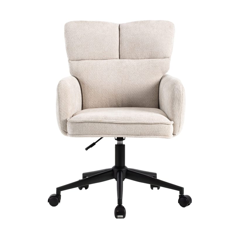 Kontorstol HOME4YOU Lorena Hvit - hvit - Møbler - Stoler & lenestoler - Kontorstol & skrivebordsstol