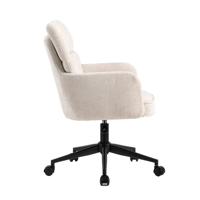 Kontorstol HOME4YOU Lorena Hvit - hvit - Møbler - Stoler & lenestoler - Kontorstol & skrivebordsstol