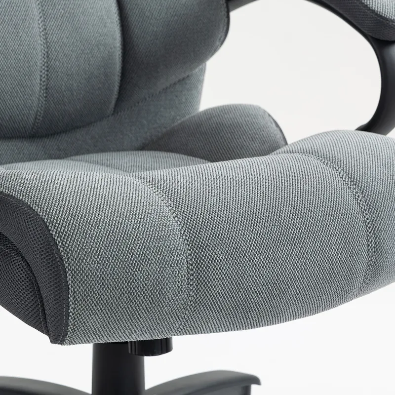 Kontorstol HOME4YOU Malone XXL Grå - Grå - Møbler - Stoler & lenestoler - Kontorstol & skrivebordsstol