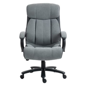 Kontorstol HOME4YOU Malone XXL Grå - Grå - Møbler - Stoler & lenestoler - Kontorstol & skrivebordsstol