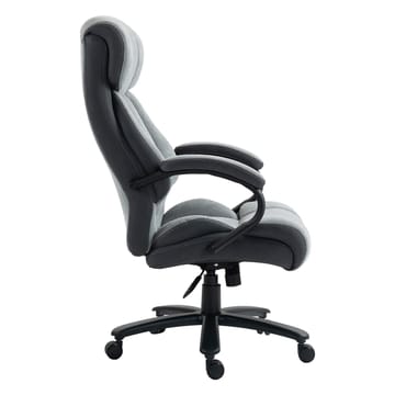Kontorstol HOME4YOU Malone XXL Grå - Grå - Møbler - Stoler & lenestoler - Kontorstol & skrivebordsstol