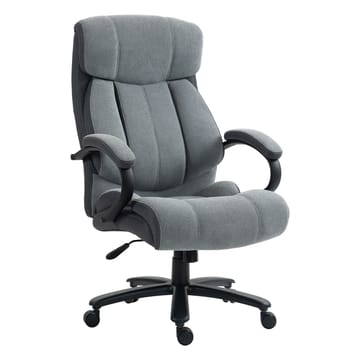 Kontorstol HOME4YOU Malone XXL Grå - Grå - Møbler - Stoler & lenestoler - Kontorstol & skrivebordsstol
