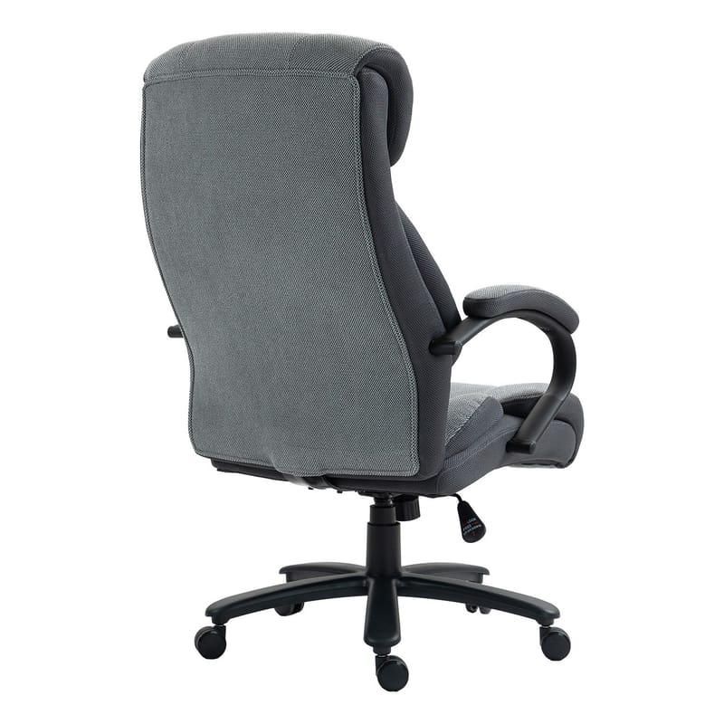 Kontorstol HOME4YOU Malone XXL Grå - Grå - Møbler - Stoler & lenestoler - Kontorstol & skrivebordsstol