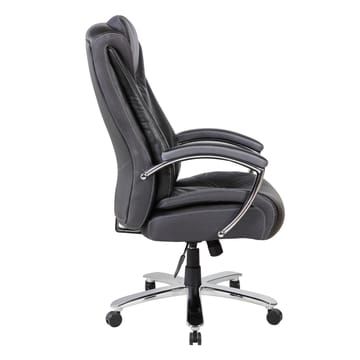 Kontorstol HOME4YOU Merlin xxl svart - svart - Møbler - Stoler & lenestoler - Kontorstol & skrivebordsstol