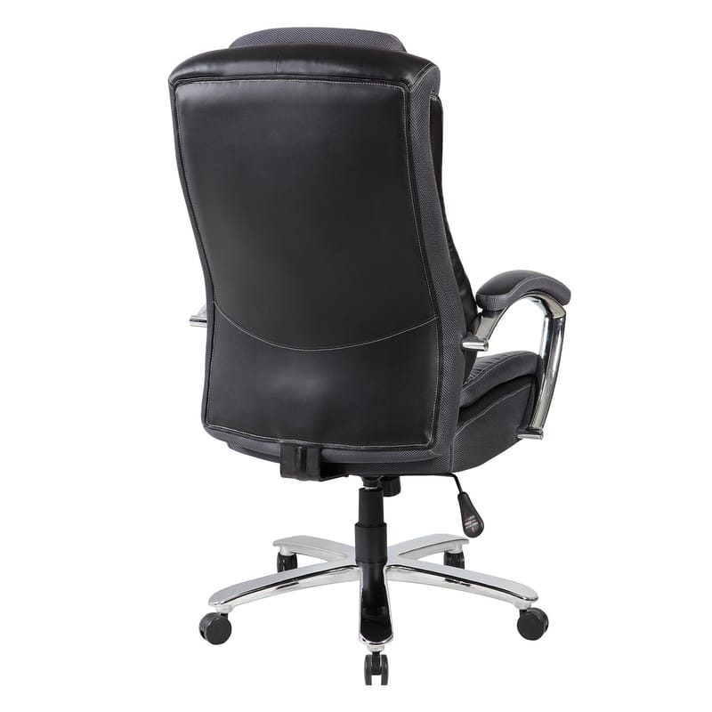 Kontorstol HOME4YOU Merlin xxl svart - svart - Møbler - Stoler & lenestoler - Kontorstol & skrivebordsstol