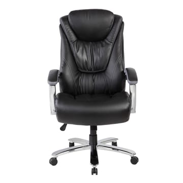 Kontorstol HOME4YOU Merlin xxl svart - svart - Møbler - Stoler & lenestoler - Kontorstol & skrivebordsstol