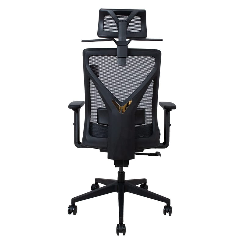 Kontorstol HOME4YOU Mike Svart mesh - Svart - Møbler - Stoler & lenestoler - Kontorstol & skrivebordsstol