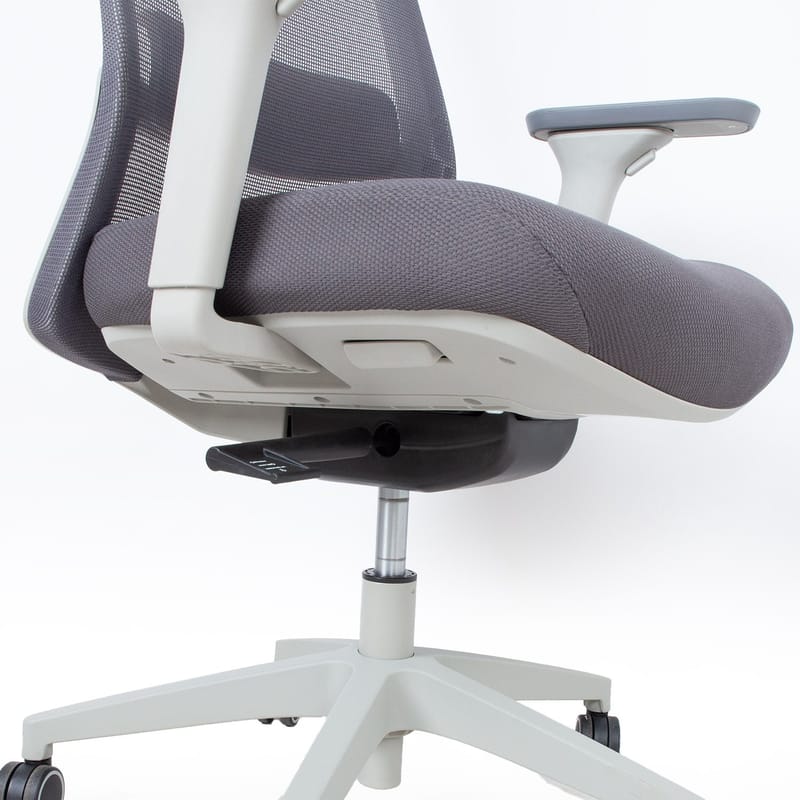 Kontorstol HOME4YOU Santo Grått meshstoff - Grå - Møbler - Stoler & lenestoler - Kontorstol & skrivebordsstol