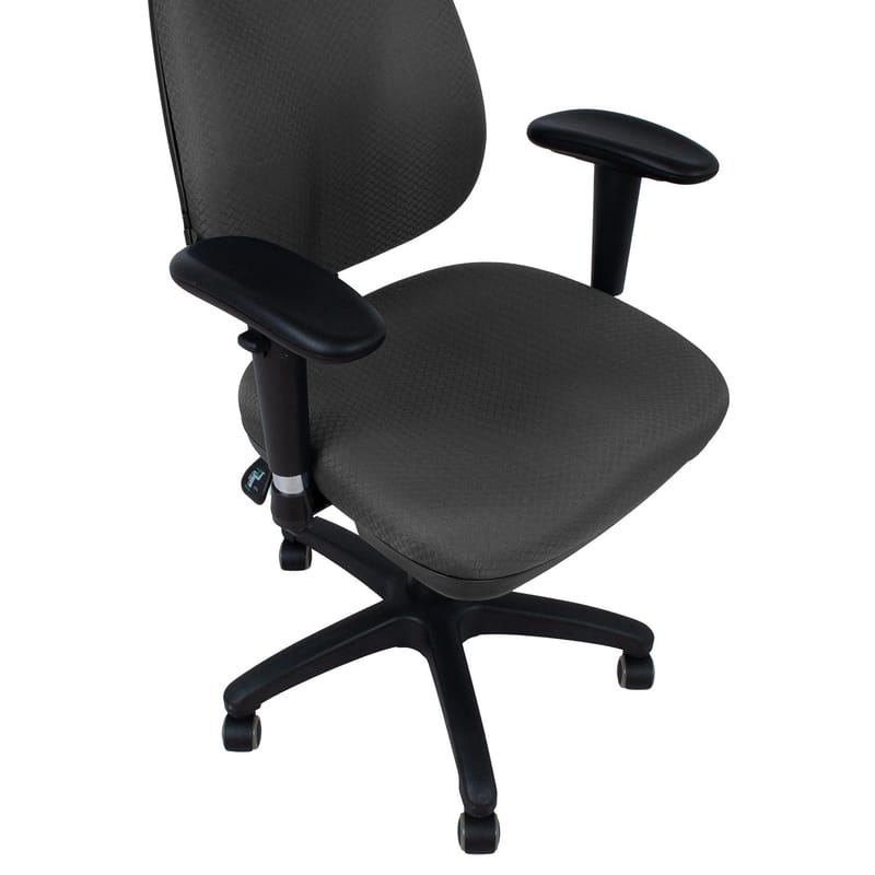 Kontorstol HOME4YOU Savona Mørkegrå - mørkegrå - Møbler - Stoler & lenestoler - Kontorstol & skrivebordsstol