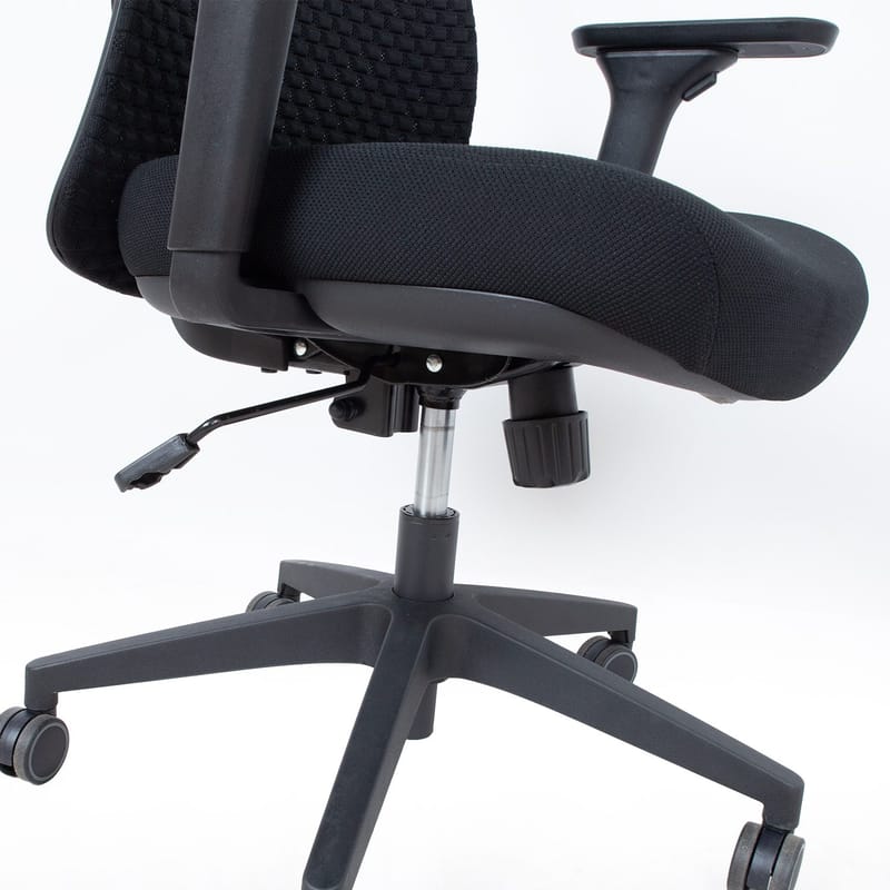 Kontorstol HOME4YOU Severo Svart - svart - Møbler - Stoler & lenestoler - Kontorstol & skrivebordsstol