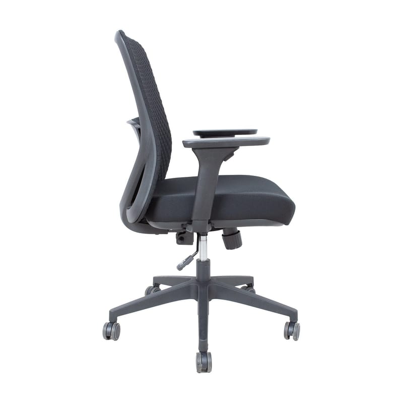 Kontorstol HOME4YOU Severo Svart - svart - Møbler - Stoler & lenestoler - Kontorstol & skrivebordsstol