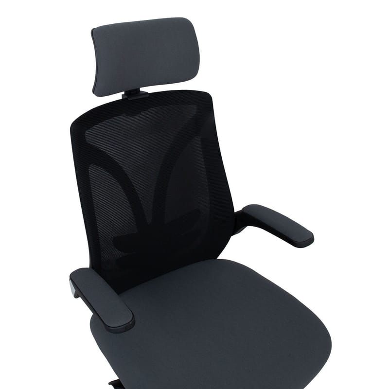 Kontorstol HOME4YOU Tandy Grå/svart - Grå/svart - Møbler - Stoler & lenestoler - Kontorstol & skrivebordsstol