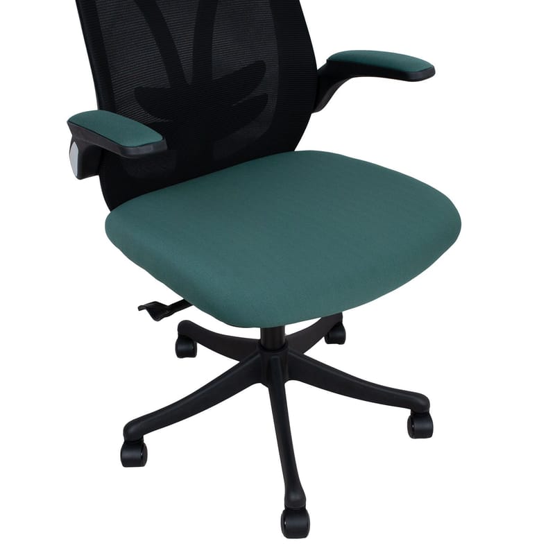 Kontorstol HOME4YOU Tandy Grønn/svart - Grønn/svart - Møbler - Stoler & lenestoler - Kontorstol & skrivebordsstol