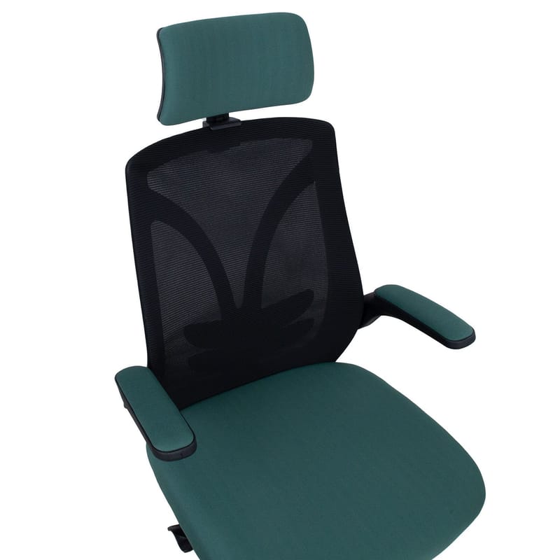 Kontorstol HOME4YOU Tandy Grønn/svart - Grønn/svart - Møbler - Stoler & lenestoler - Kontorstol & skrivebordsstol