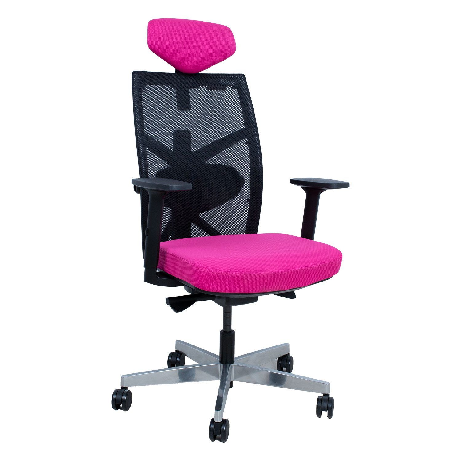 Kontorstol HOME4YOU Tune Rosa/svart - rosa/svart