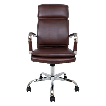 Kontorstol HOME4YOU Ultra 106,5–116,5 cm Brun - brun - Møbler - Stoler & lenestoler - Kontorstol & skrivebordsstol