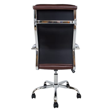 Kontorstol HOME4YOU Ultra 106,5–116,5 cm Brun - brun - Møbler - Stoler & lenestoler - Kontorstol & skrivebordsstol
