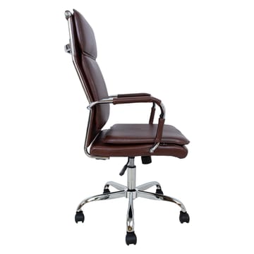 Kontorstol HOME4YOU Ultra 106,5–116,5 cm Brun - brun - Møbler - Stoler & lenestoler - Kontorstol & skrivebordsstol