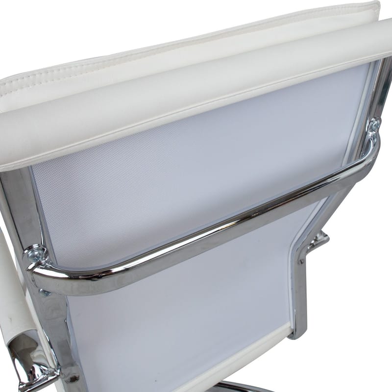 Kontorstol HOME4YOU Ultra 54,5x60x106,5-116,5 cm hvit - hvit - Møbler - Stoler & lenestoler - Kontorstol & skrivebordsstol