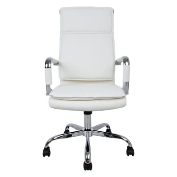 Kontorstol HOME4YOU Ultra 54,5x60x106,5-116,5 cm hvit - hvit - Møbler - Stoler & lenestoler - Kontorstol & skrivebordsstol
