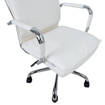 Kontorstol HOME4YOU Ultra 54,5x60x106,5-116,5 cm hvit - hvit - Møbler - Stoler & lenestoler - Kontorstol & skrivebordsstol