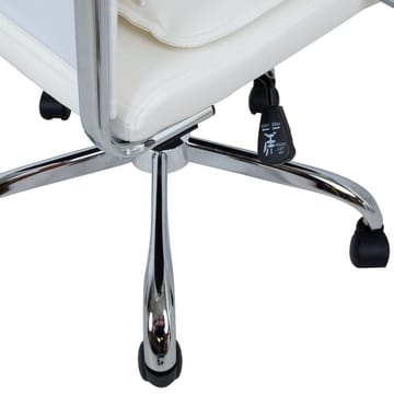 Kontorstol HOME4YOU Ultra 54,5x60x106,5-116,5 cm hvit - hvit - Møbler - Stoler & lenestoler - Kontorstol & skrivebordsstol