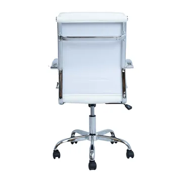 Kontorstol HOME4YOU Ultra 54,5x63x94–104 cm Hvit - hvit - Møbler - Stoler & lenestoler - Kontorstol & skrivebordsstol