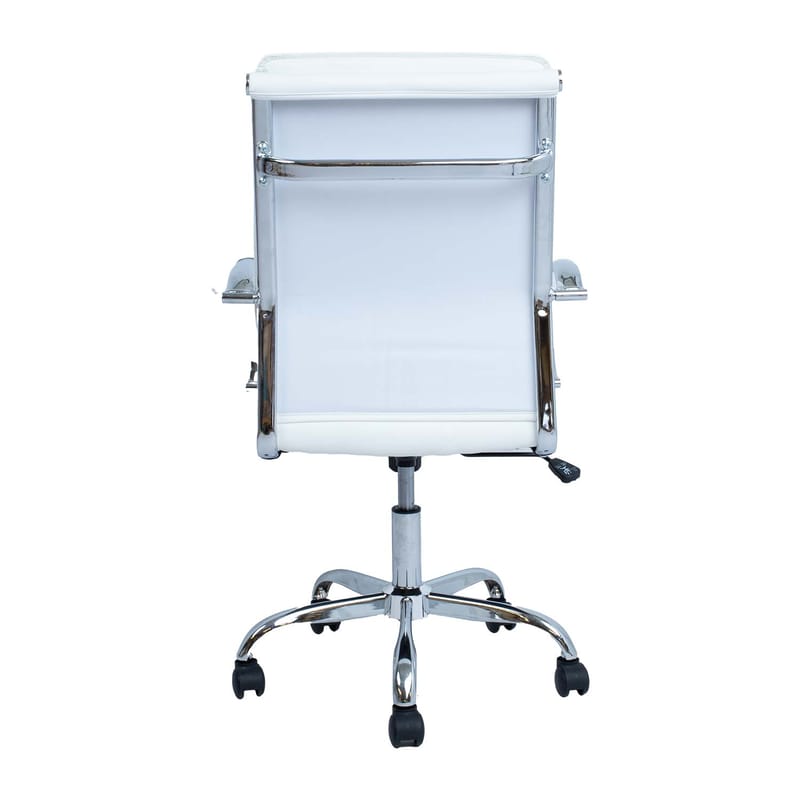 Kontorstol HOME4YOU Ultra 54,5x63x94–104 cm Hvit - hvit - Møbler - Stoler & lenestoler - Kontorstol & skrivebordsstol