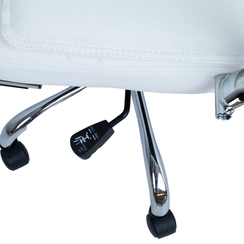 Kontorstol HOME4YOU Ultra 54,5x63x94–104 cm Hvit - hvit - Møbler - Stoler & lenestoler - Kontorstol & skrivebordsstol