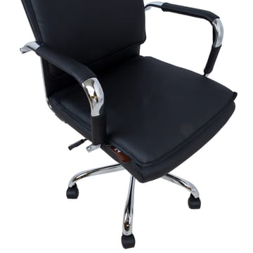 Kontorstol HOME4YOU Ultra 54,5x63x94–104 cm Svart - svart - Møbler - Stoler & lenestoler - Kontorstol & skrivebordsstol