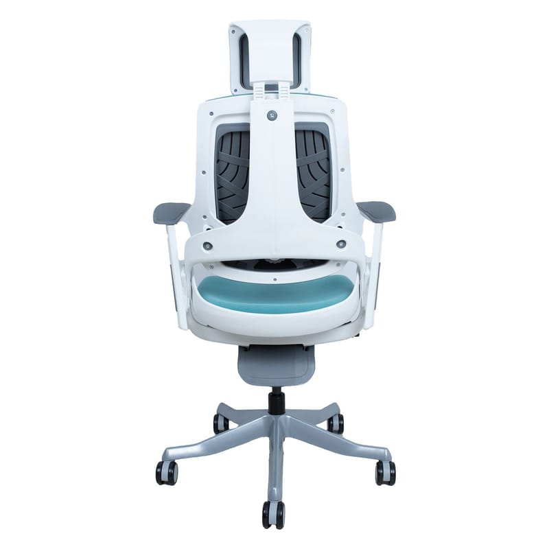 Kontorstol HOME4YOU Wau Blågrønn/ hvit - blågrønn/hvit - Møbler - Stoler & lenestoler - Kontorstol & skrivebordsstol