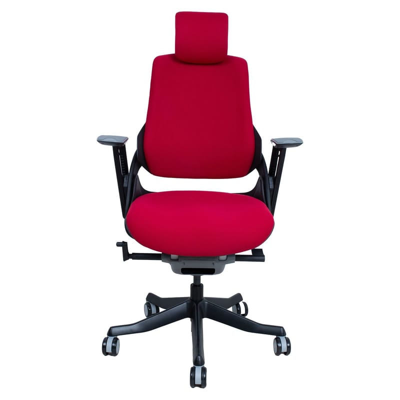 Kontorstol HOME4YOU Wau Mørkerød - Mørkerød - Møbler - Stoler & lenestoler - Kontorstol & skrivebordsstol