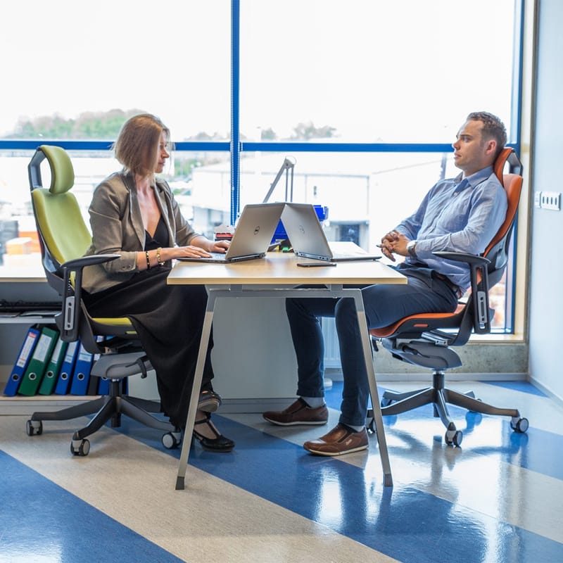 Kontorstol HOME4YOU Wau Olivengrønn - olivengrønn - Møbler - Stoler & lenestoler - Kontorstol & skrivebordsstol