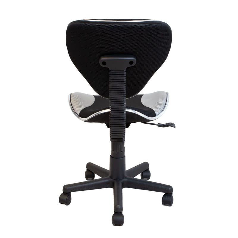 Kontorstol HOME4YOU Pipa Svart/grå - Svart/Grå - Møbler - Stoler & lenestoler - Kontorstol & skrivebordsstol