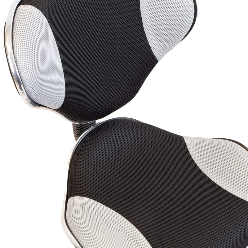 Kontorstol HOME4YOU Pipa Svart/grå - Svart/Grå - Møbler - Stoler & lenestoler - Kontorstol & skrivebordsstol