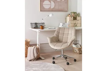 Kontorstol Labelle Beige - Beige - Møbler - Stoler & lenestoler - Kontorstol & skrivebordsstol