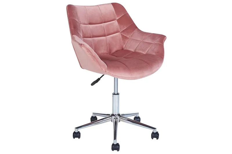 Kontorstol Labelle Rosa - Rosa - Møbler - Stoler & lenestoler - Kontorstol & skrivebordsstol