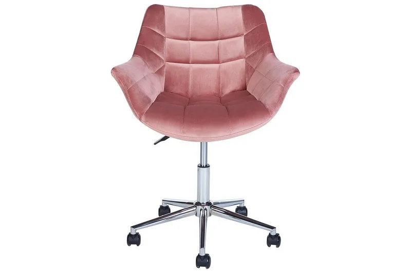 Kontorstol Labelle Rosa - Rosa - Møbler - Stoler & lenestoler - Kontorstol & skrivebordsstol
