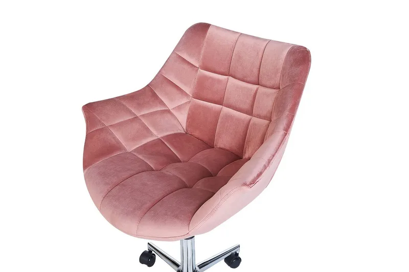 Kontorstol Labelle Rosa - Rosa - Møbler - Stoler & lenestoler - Kontorstol & skrivebordsstol