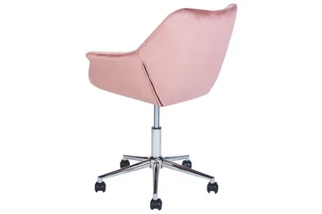 Kontorstol Labelle Rosa - Rosa - Møbler - Stoler & lenestoler - Kontorstol & skrivebordsstol