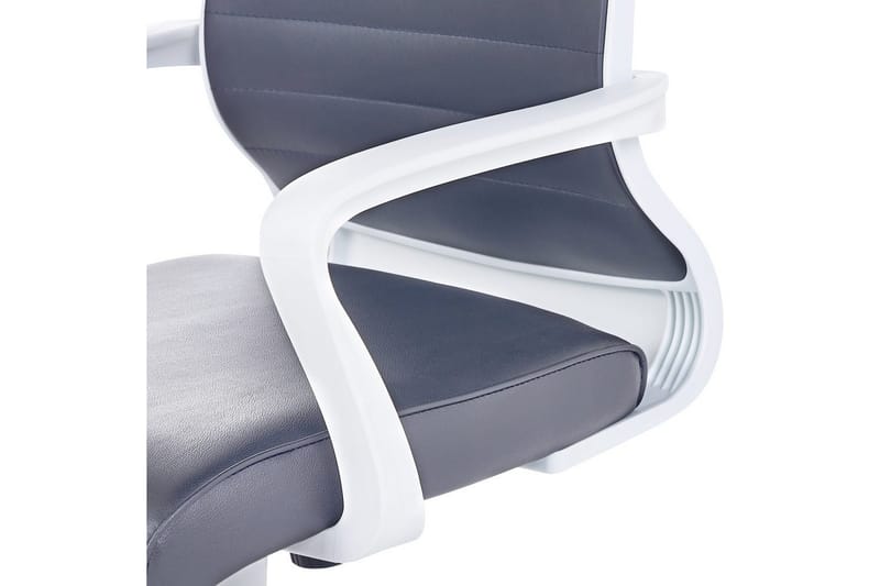 Kontorstol Leader Grå/hvit - Grå/hvit - Møbler - Stoler & lenestoler - Kontorstol & skrivebordsstol