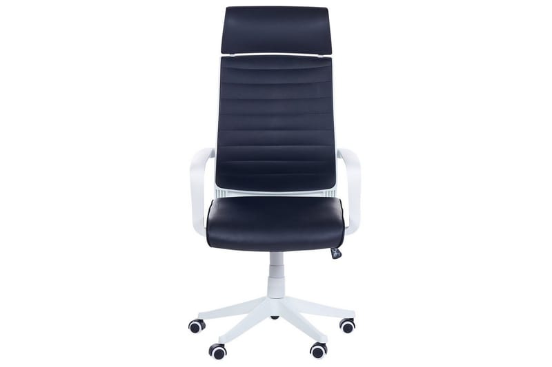 Kontorstol Leader Svart/Hvit - Svart/Hvit - Møbler - Stoler & lenestoler - Kontorstol & skrivebordsstol