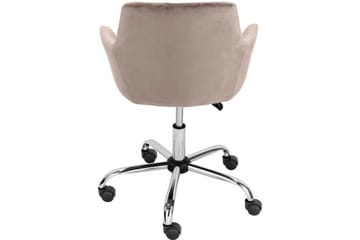 Kontorstol Loft24 Kontorstol Perry taupe Taupe - Møbler - Stoler & lenestoler - Kontorstol & skrivebordsstol